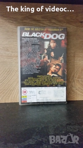 Видеокасета  " BLACK DOG " VHS, снимка 3 - Други жанрове - 53133550
