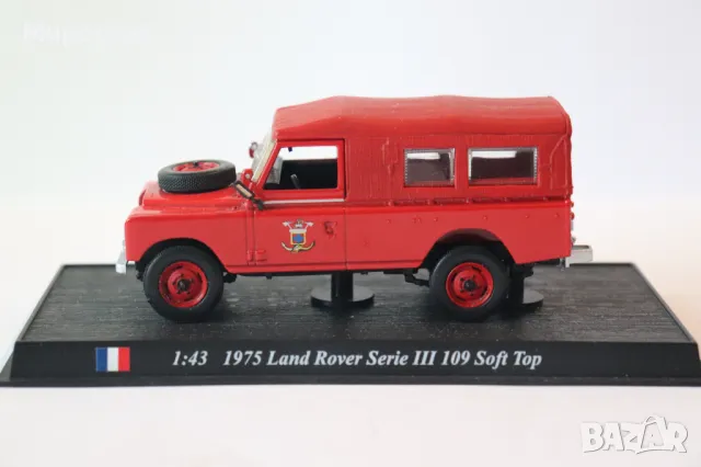 1/43 LAND ROVER ПОЖАРНА КОЛИЧКА МОДЕЛ