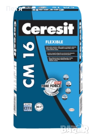 CERESIT CM 16 Гъвкаво лепило за деформируеми основи, снимка 1