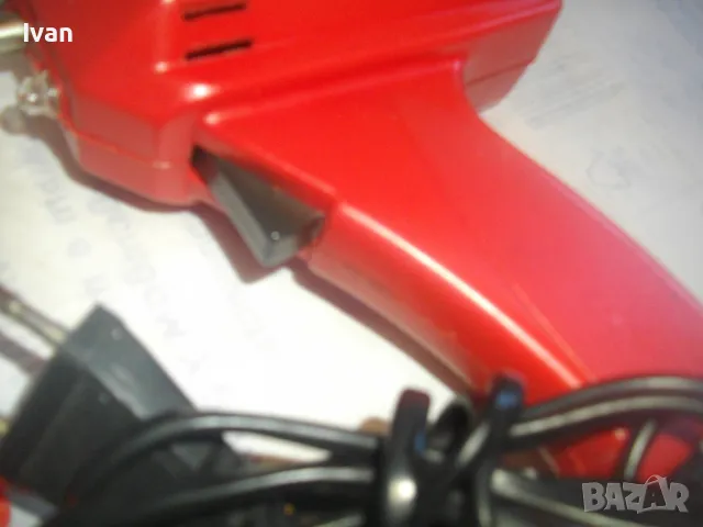 Made in ITALY ИТАЛИАНСКИ ЕЛЕКТРИЧЕСКИ ИНДУКЦИОНЕН ПОЯЛНИК 12сек/48сек SODERNIC 9001 СТАРО КАЧЕСТВО, снимка 10 - Поялници и запояване - 48562940