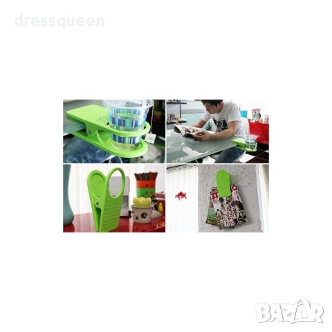 1553 Практичен подвижен държач щипка за чаша Table Clip, снимка 5 - Чаши - 43940353