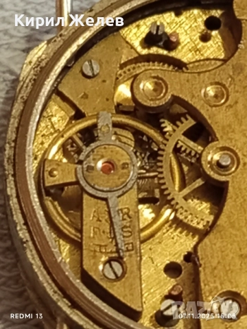 Стар механичен часовник SWISS MADE баланса работи рядък за КОЛЕКЦИЯ 51516, снимка 8 - Антикварни и старинни предмети - 52332858