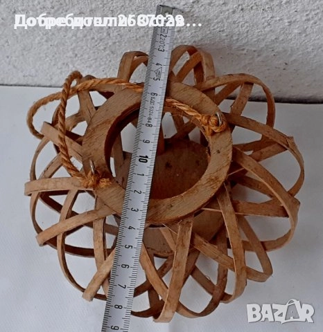 Стари чекръци, Дървен чекрък, дървен инструмент, висящ свещник, огледало, снимка 11 - Други ценни предмети - 29443612