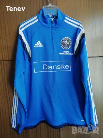 Denmark Adidas Дания оригинално горнище блуза M 