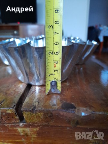 Стари форми за сладки,мъфини #11, снимка 3 - Антикварни и старинни предмети - 43732026