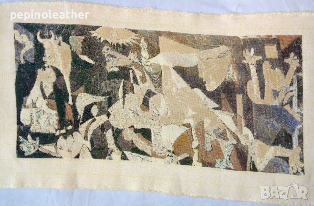 GUERNICA 1937 на Pablo Picasso НОВ Гоблен 43 см / 20 см, снимка 5 - Гоблени - 38869633