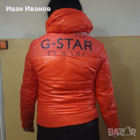 G-STAR Whistler Hooded Bomber Puffer размер М-Л дамско яке , снимка 2 - Якета - 43093491