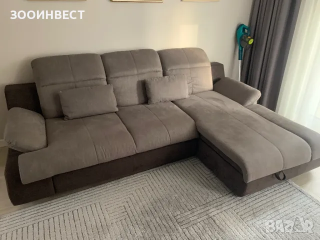 Холна гарнитура ,ъглова с функция сън, снимка 1
