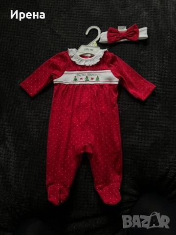 Бебешки Коледни дрешки, снимка 4 - Комплекти за бебе - 51895673