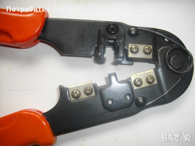  Кримпващи клещи-Немски-Кербовъчни-190 мм, снимка 1