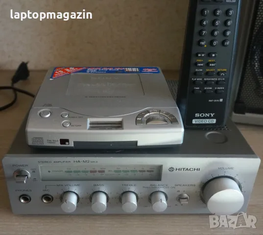 JAPAN Усилвател Хитачи с вцд Сони 