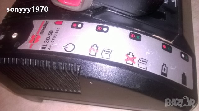 wurth master charger+wurth battery pack-внос швеицария, снимка 7 - Винтоверти - 26413843