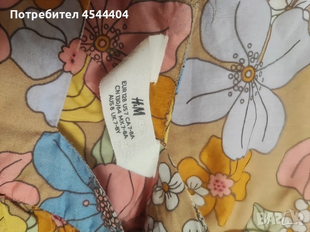 Детска рокля H&M, снимка 4 - Детски рокли и поли - 53111620