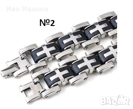  Гривни от медицинска  стомана , снимка 5 - Гривни - 27036072