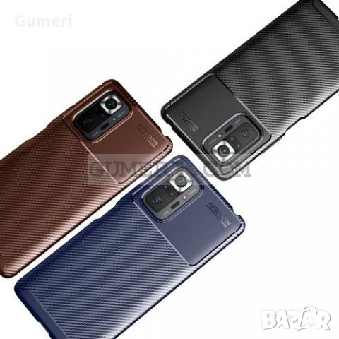 Xiaomi Redmi Note 10 Pro  Карбонов Удароустойчив Гръб