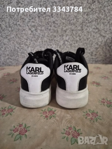 Обувки Karl Lagerfeld kids, снимка 3 - Детски обувки - 51576804