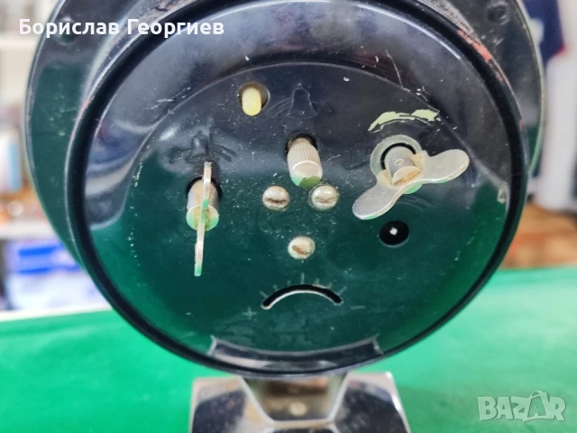 Стар китайски будилник с панди, снимка 5 - Антикварни и старинни предмети - 50615532