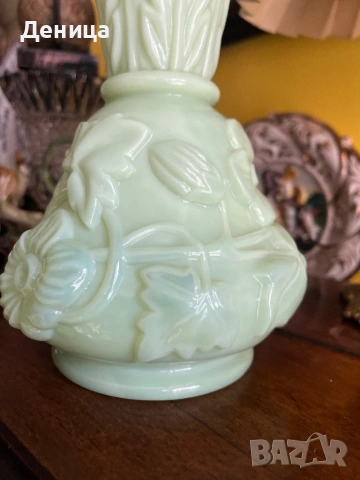 Започваме с нещо изключително🥰  Невероятна на живо, безкрайно красива, страхотен цвят, форма, релеф, снимка 4 - Вази - 53027686