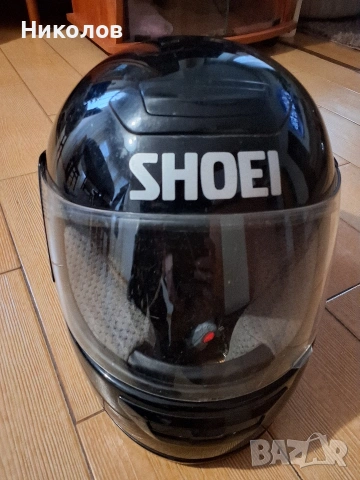 КАСКА SHOEI TXR + КОЖЕНИ МОТО РЪКАВИЦИ, снимка 4 - Аксесоари и консумативи - 53409854