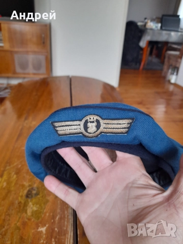 Стара Шофьорска барета, снимка 3 - Антикварни и старинни предмети - 52066733