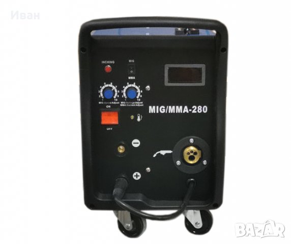ПРОМОЦИЯ - Телоподаващо MIG/MMA 280А с електрожен - трифазен ток , снимка 3 - Други машини и части - 26701963