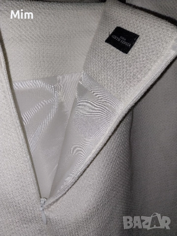 your SIXTH SENSE 48 Бяла пола странично с кожена бяла лента , снимка 5 - Поли - 52260642