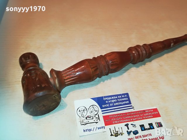 голяма лула 36х11см 2906212128, снимка 2 - Антикварни и старинни предмети - 33372009