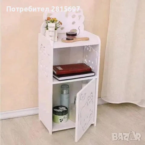 Детско нощно шкафче и етажерка 2 в 1 на Хелоу Кити, снимка 3 - Шкафове - 48387156