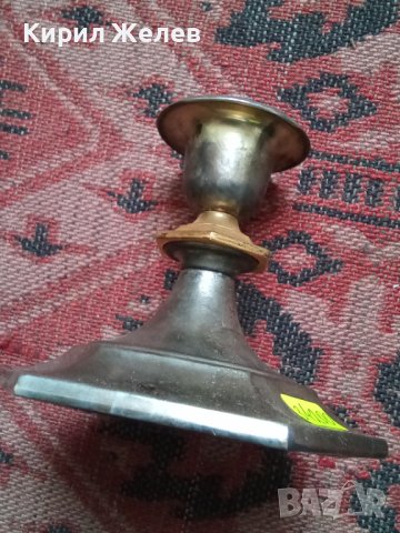 Свещник стар метален 34200, снимка 6 - Колекции - 38955259