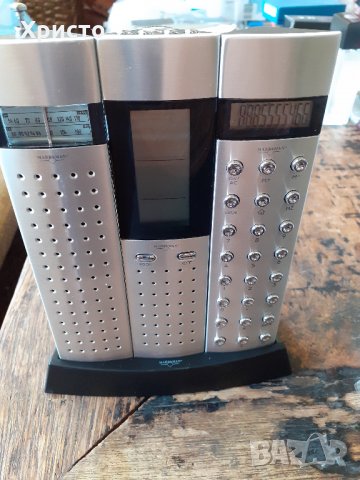 радио с антена, калкулатор, термометър, часовник с аларма - Марксман дизайн