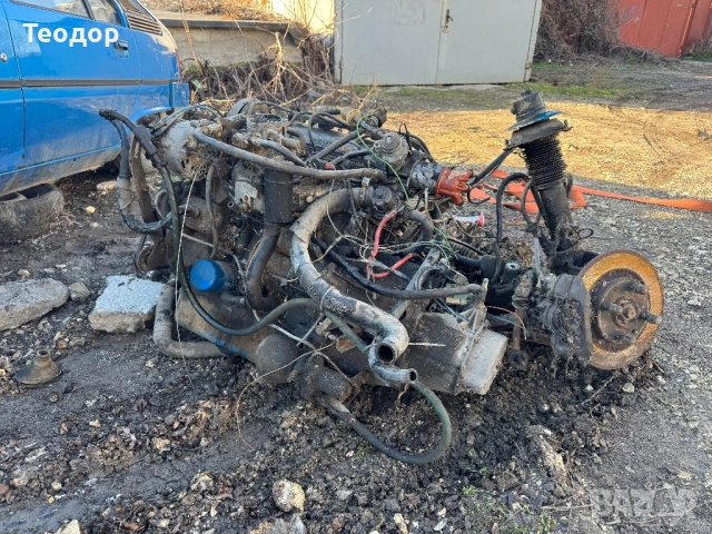 Двигател скоростна кутия за ситроен бх 1.6 бензин , снимка 6 - Части - 53279530