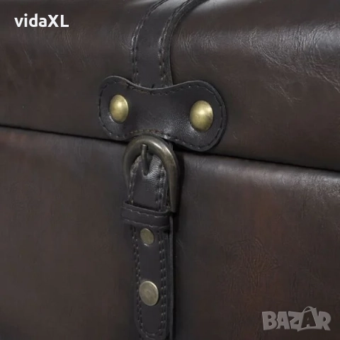 vidaXL Комплект пейки за съхранение, кафяви, 3 бр(SKU:240551), снимка 2 - Други - 52901335