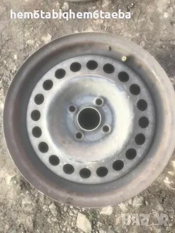 За Honda Jazz Хонда Джаз - 1 бр. стоманена джанта 15 " (15 цола) 4 x 100, снимка 1