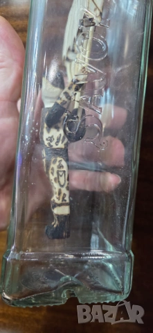 НОВО Ръчно изработени бутилки - подарък,декорация,сувенир.  Бутилка парашутист., снимка 3 - Други - 53597741
