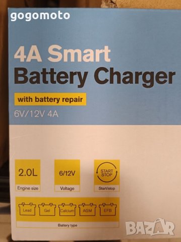 КАТО НОВО електронно зарядно,тестер за акумулатори,универсално,GOGOMOTO.BAZAR.BG , снимка 3 - Аксесоари и консумативи - 11181773