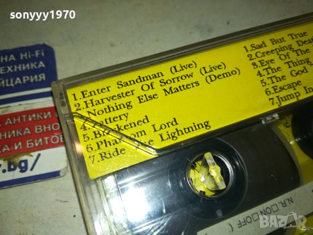 METALLICA-КАСЕТА 1412230947, снимка 6 - Аудио касети - 43406555