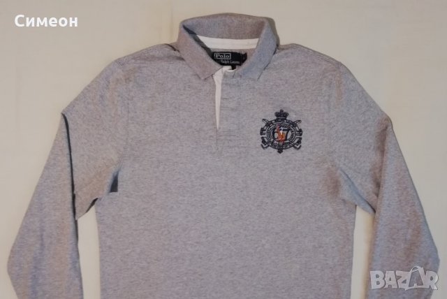 POLO Ralph Lauren оригинална поло блуза S памучна фланелка, снимка 2 - Блузи - 32371355