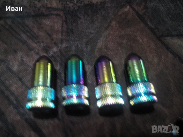 *ТОП* Капачки за вентили винтили тип патрони за автомобил , мотопед , мотор , колело и т.н., снимка 10 - Части - 27216088