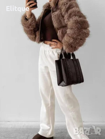 пухено яке , снимка 2 - Якета - 52670877