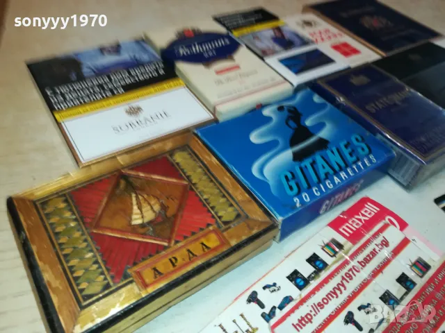 КОЛЕКЦИЯ ПРАЗНИ КУТИИ ОТ ЦИГАРИ 0312241630, снимка 2 - Колекции - 48211367