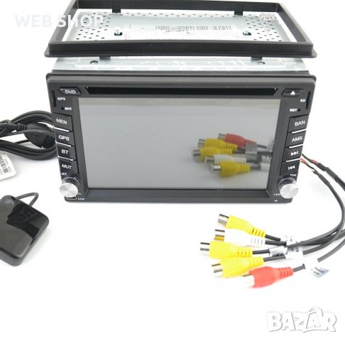 Мощна DVD-GPS-MP5 аудио видео авто система 2DIN, 4x60W, снимка 1 - Аксесоари и консумативи - 33284201