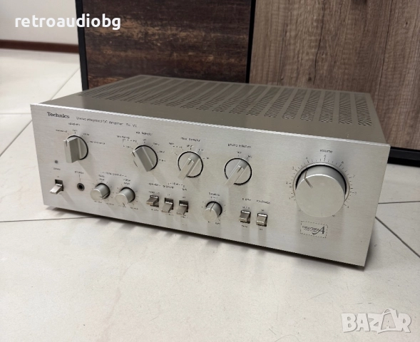 🔉Ретро стерео транзисторен усилвател TECHNICS SU-V6 - 2x70aw - 8 ома -  1980-1981 г.🔉, снимка 2 - Ресийвъри, усилватели, смесителни пултове - 52368895