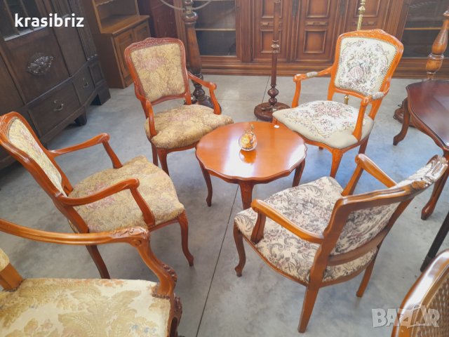 Барокови столове 8 броя- Германия-ОБЯВЕНАТА ЦЕНА Е ЗА БРОЙ!, снимка 3 - Столове - 34577167