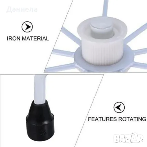 Метален въртящ се стелаж – практично и стилно решение за съхранение, снимка 5 - Други стоки за дома - 49171237