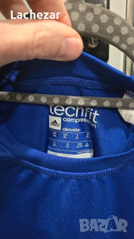 Мъжка спортна тениска AdidasTechfit Xl размер , снимка 3 - Тениски - 52891545