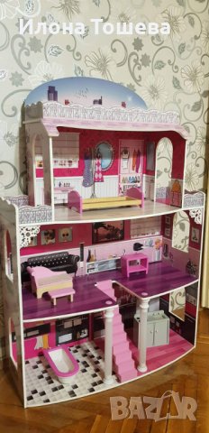 Къща за кукли, снимка 2 - Играчки за стая - 38538799