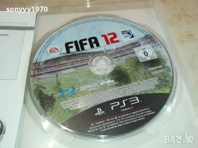 FIFA 12 PS3 GAME SONY 1401250732, снимка 1 - Игри за PlayStation - 48672346