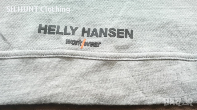 HELLY HANSEN 75106 Grey Lifa Base Layer 57% Merino Wool размер S работна термо блуза W4-550, снимка 10 - Блузи - 52025502