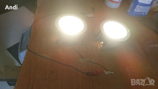 Лунички - лед лампи за таван illuxtron linea 75 HV 9W 300K, снимка 13 - Лед осветление - 52837845