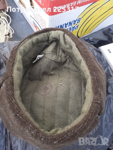 Зимна военна ушанка 90те, снимка 5 - Екипировка - 43314794